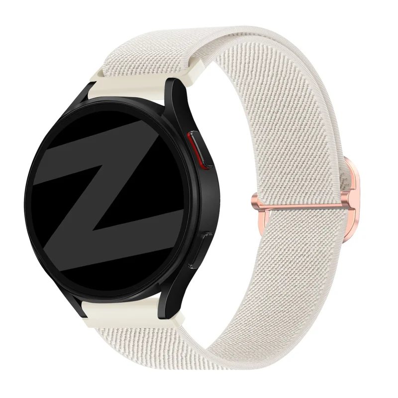 Bandz Fossil Gen 5e - 42mm Elastisches Armband (Beige)