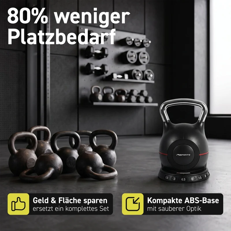 Verstellbare Kettlebell