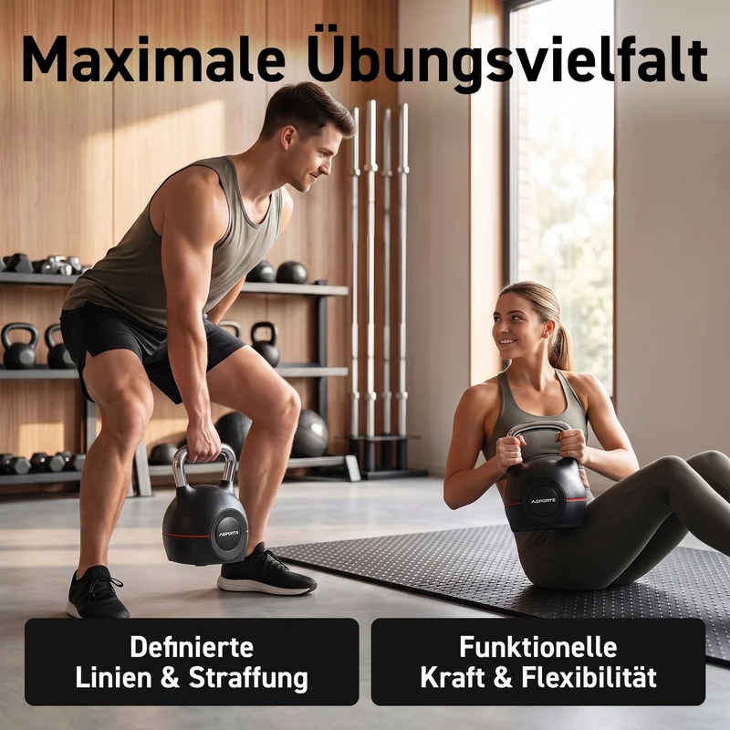 Verstellbare Kettlebell