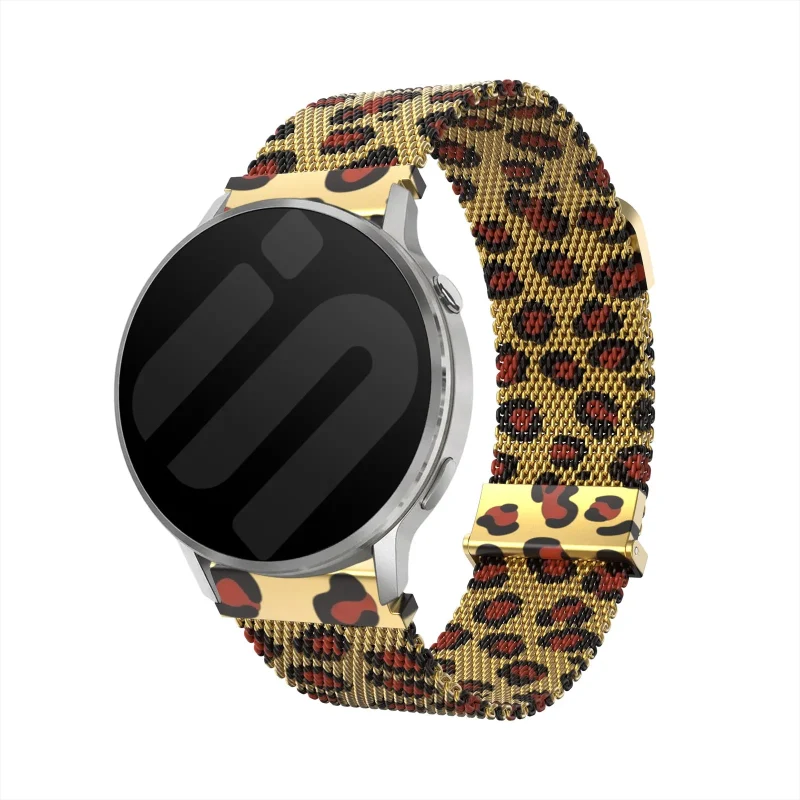 Withings Steel HR - 36mm Milanese Armband (Gold Leopard)