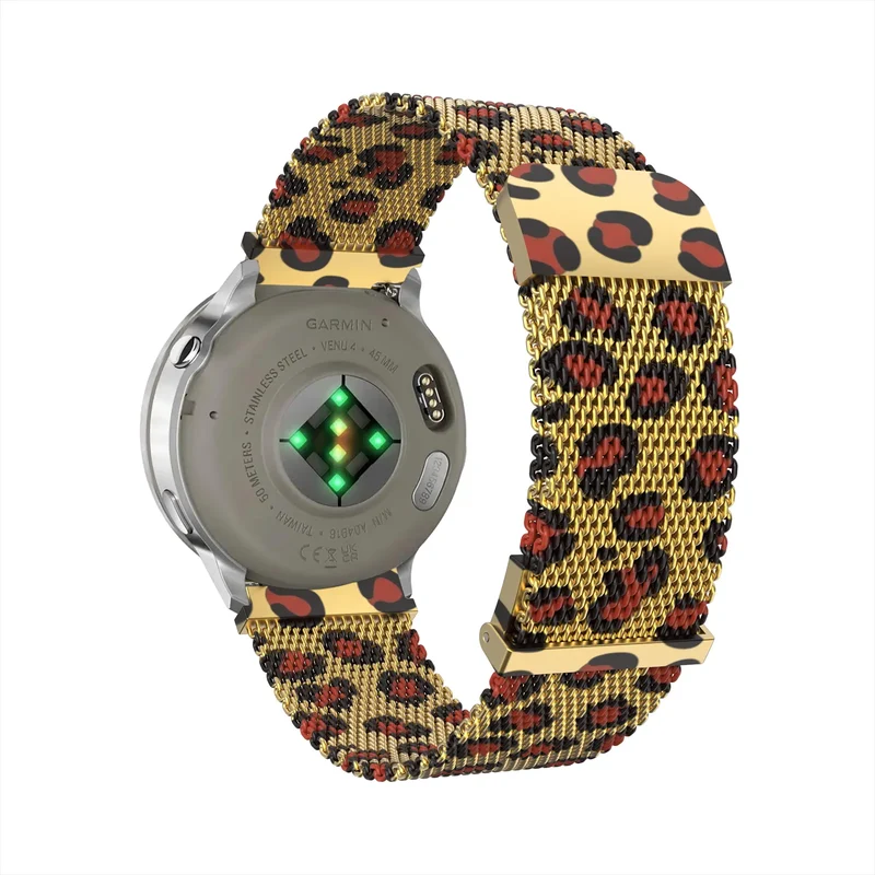 Withings Steel HR - 36mm Milanese Armband (Gold Leopard)