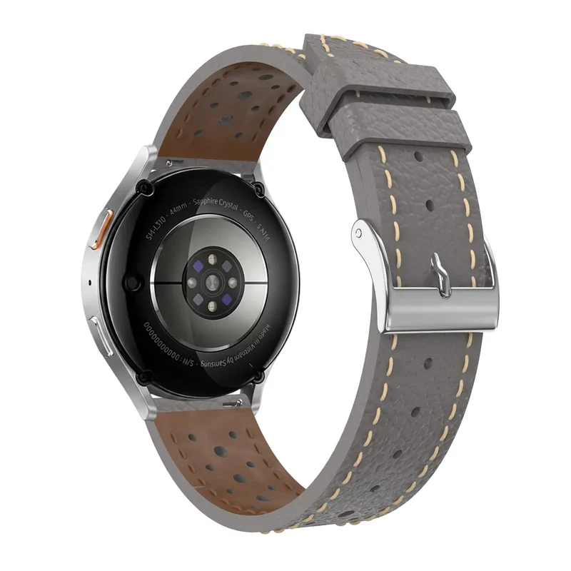 Amazfit GTR 3 (Pro) Zephyr Lederarmband (Grau)