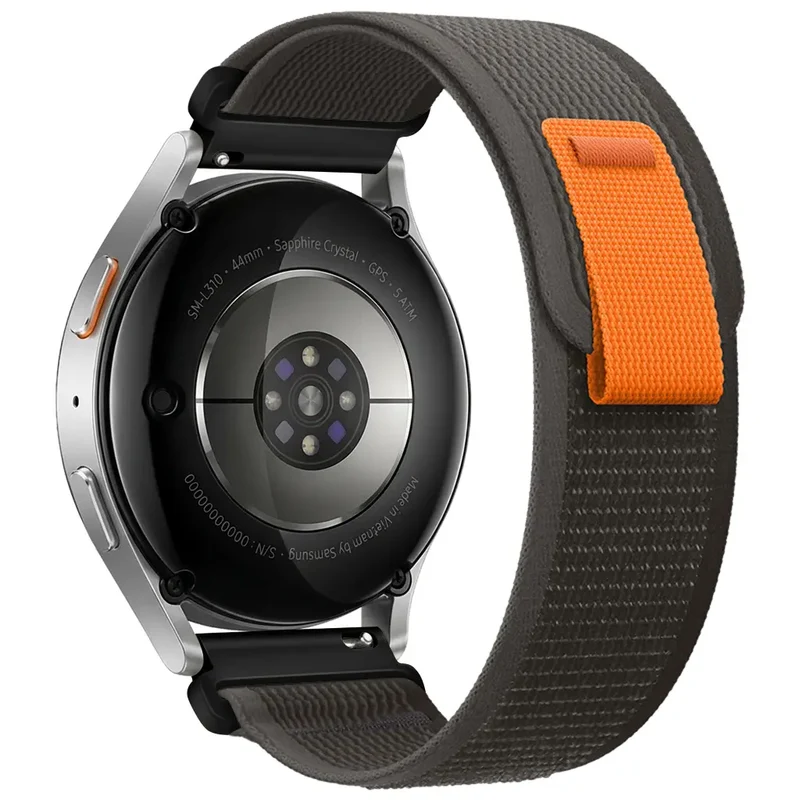 Huawei Watch GT 7 - 46mm Trail Nylonarmband (Schwarz/Grau)