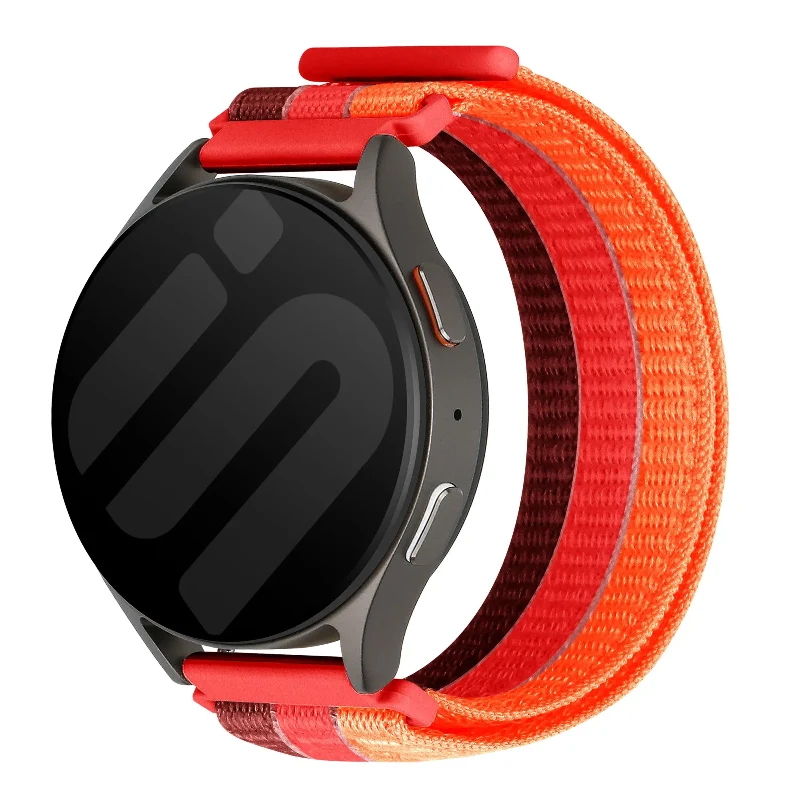 Zenwatch Venice Pro Triple Nylonarmband (Rot Mix)