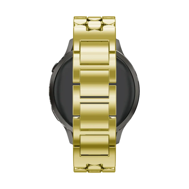 Bandz Huawei Watch 5 - 42mm Stahlarmband 'Oval' (Gold)