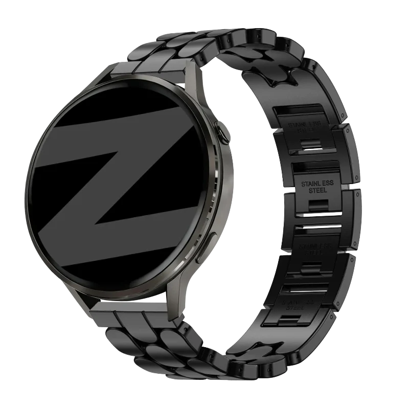 Bandz Xiaomi Watch S4 - 41mm Stahlarmband 'Oval' (Schwarz)