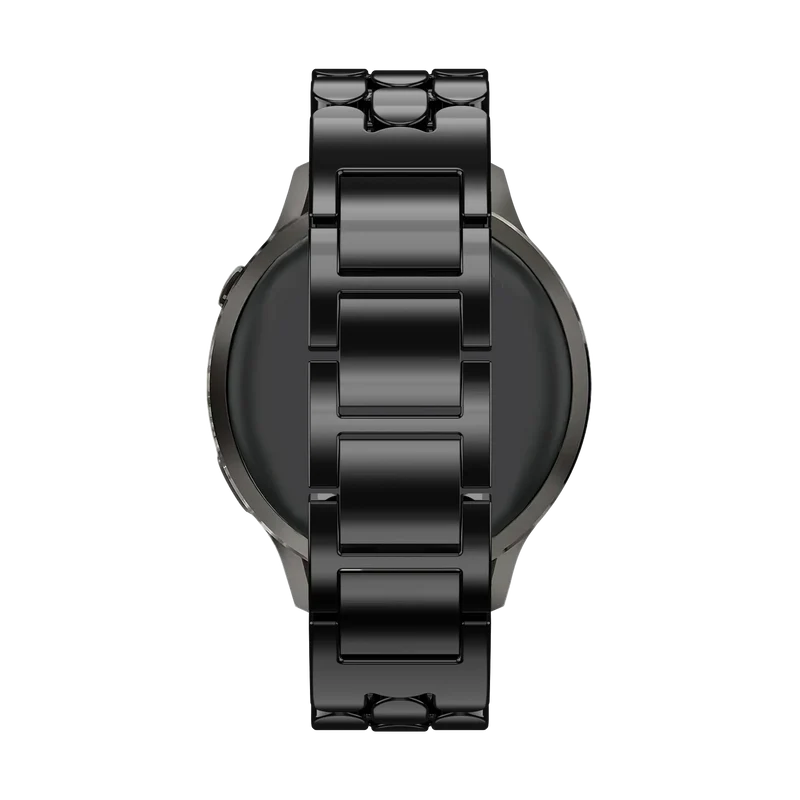 Bandz Xiaomi Watch S4 - 41mm Stahlarmband 'Oval' (Schwarz)