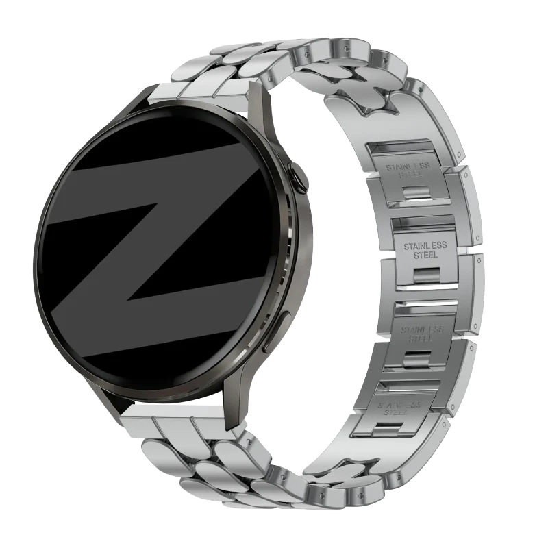 Bandz Huawei Watch GT 6 - 41mm Stahlarmband 'Oval' (Silber)