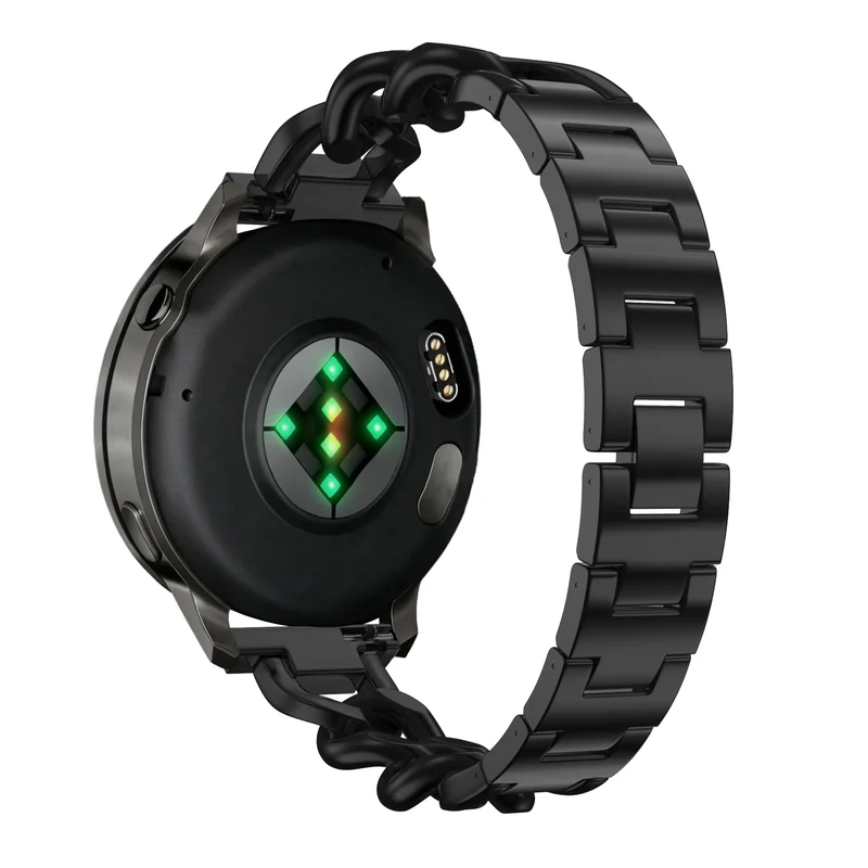 Bandz Huawei Watch GT 5 - 41mm Metallarmband 'Chains' (Schwarz)