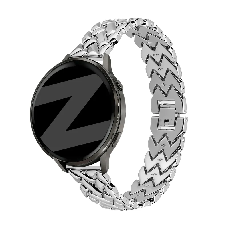 Bandz Zenwatch Venice Pro Metallarmband 'V-Type' (Silber)
