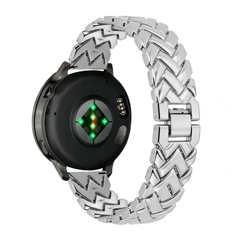 Bandz Zenwatch Venice Pro Metallarmband 'V-Type' (Silber)