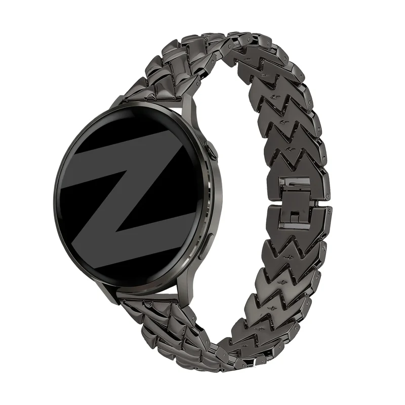 Bandz Zenwatch Venice Pro Metallarmband 'V-Type' (Schwarz)