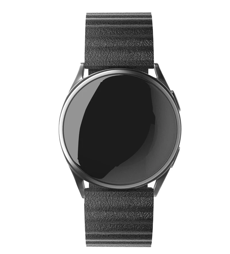 Huawei Watch GT 7 Pro Leder Loop Armband (Schwarz)