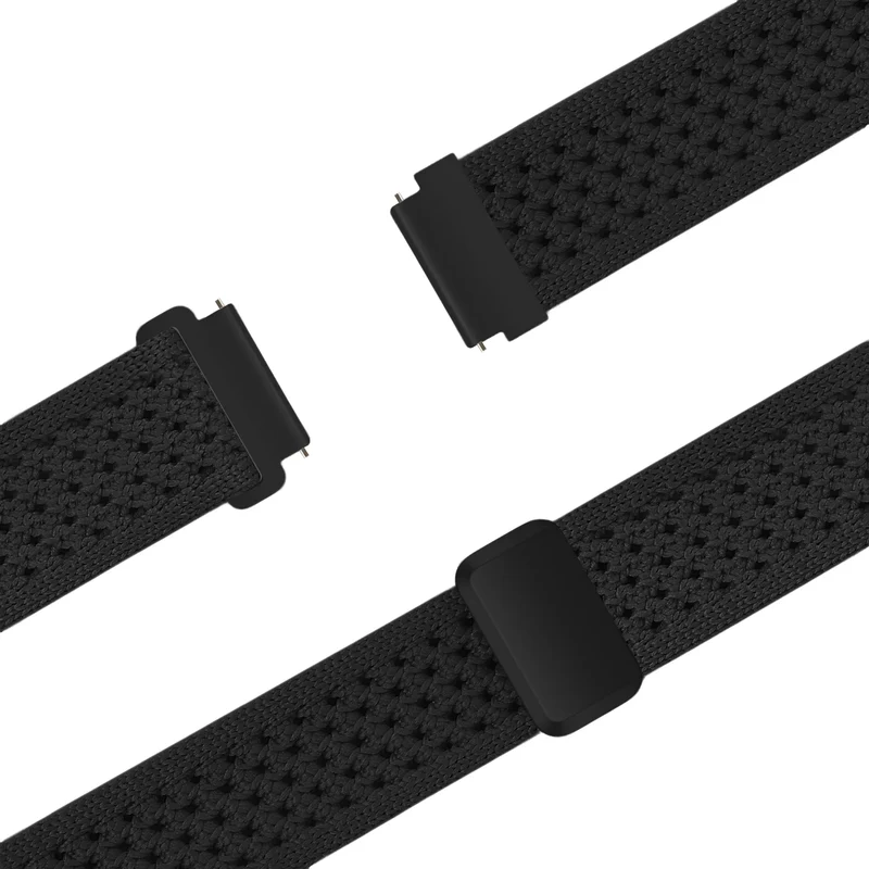 Bandz Zenwatch Venice Pro 2 Vintage Nylonarmband (Schwarz)