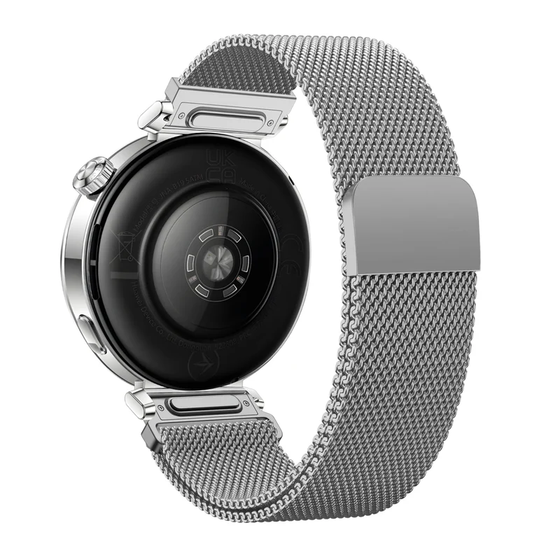 Bandz Huawei Watch GT 7 - 41mm Milanese Armband 'Easy Fit' (Silber)