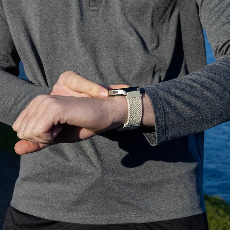 Huawei Watch GT 7 - 41mm Geflochtenes Armband mit P-Schnalle (Polarstern)