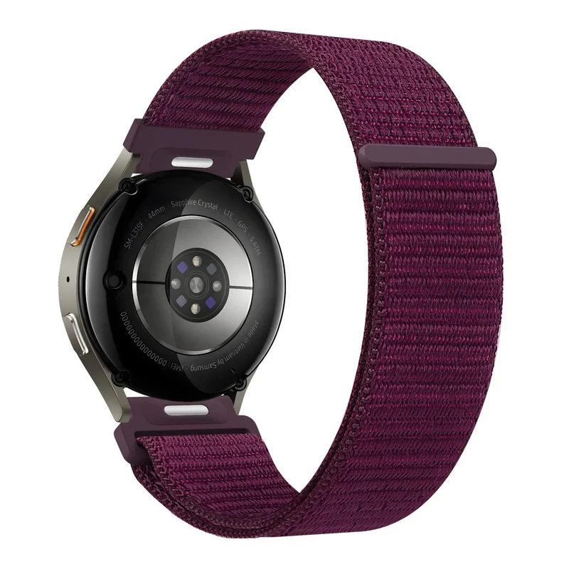 Bandz Huawei Watch GT 7 - 41mm Nylonarmband 'Easy Fit' (Plum)