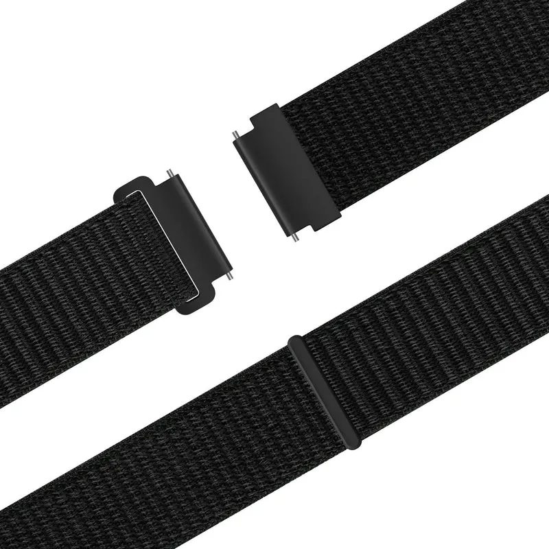 Bandz Huawei Watch GT 7 - 41mm Nylonarmband 'Easy Fit' (Schwarz)