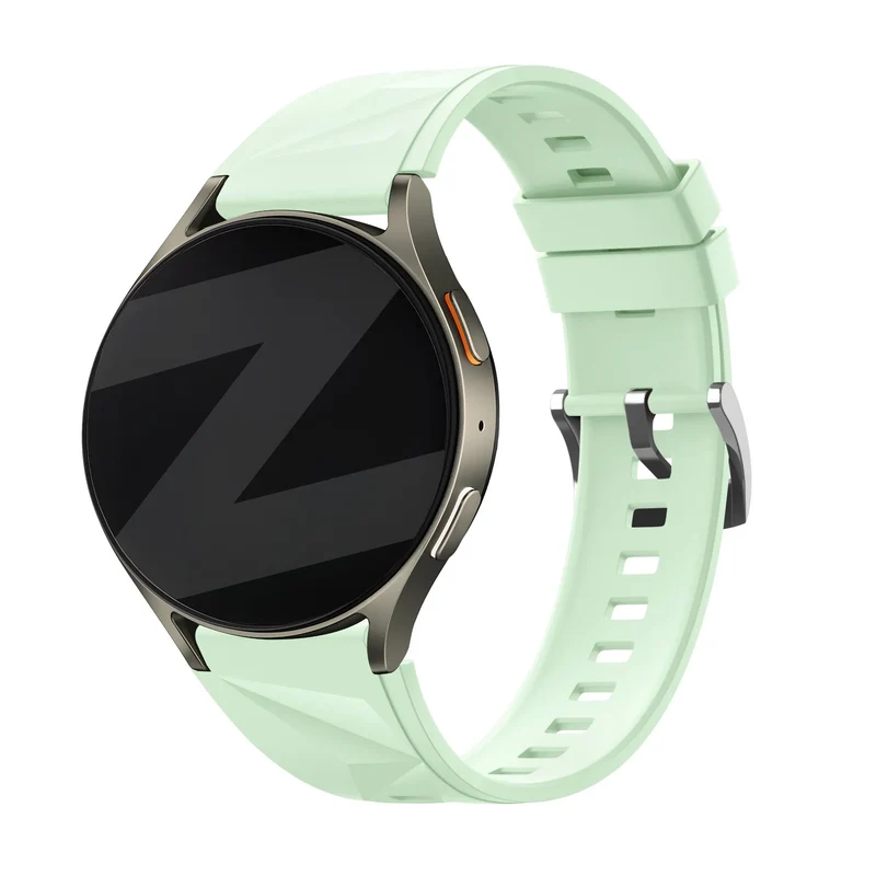 Bandz Huawei Watch GT 7 - 41mm Silikonarmband 'Easy Fit' (Hellgrün)