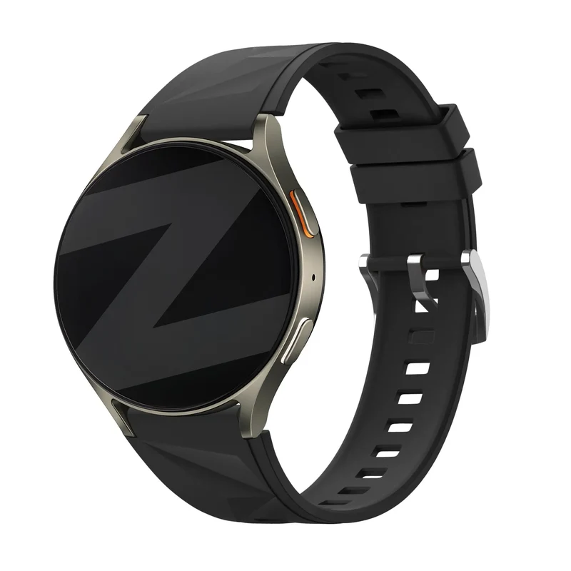 Bandz Huawei Watch GT 7 - 41mm Silikonarmband 'Easy Fit' (Schwarz)