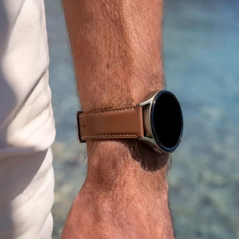 Bandz Noise Endeavour Pro Lederarmband 'Easy Fit' (Braun)