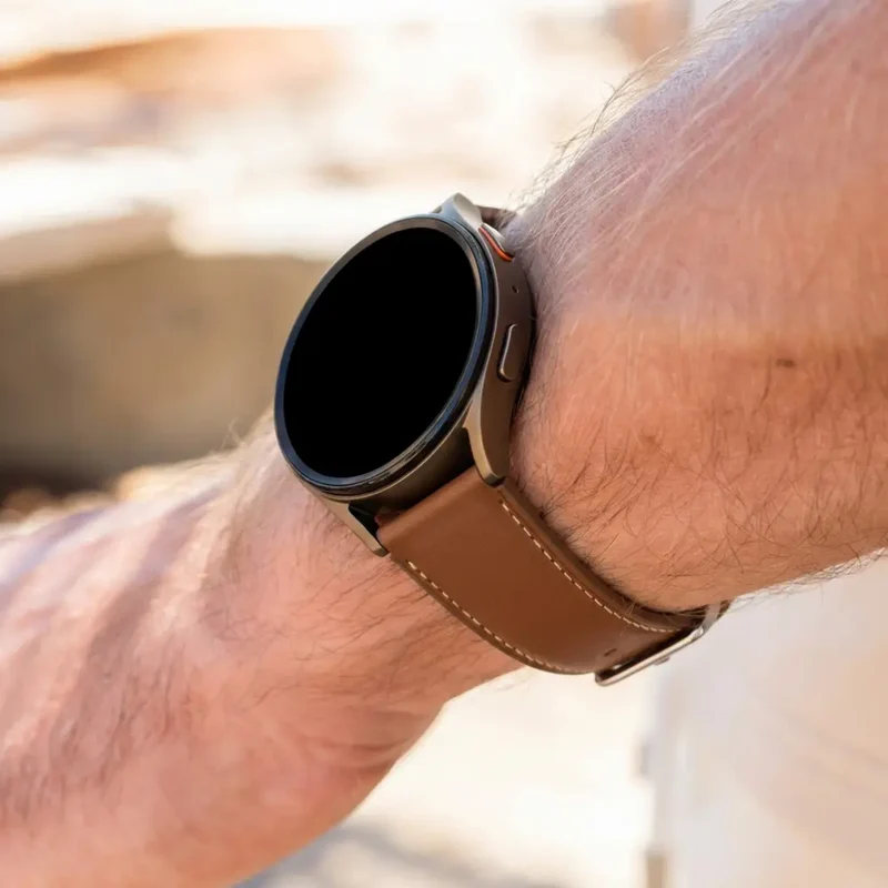 Bandz Noise Endeavour Pro Lederarmband 'Easy Fit' (Braun)