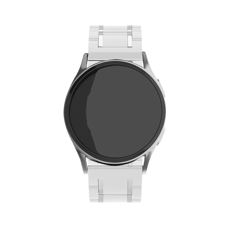 Zenwatch Venice Pro 2 Keramik Gliederarmband (Weiß/Silber)