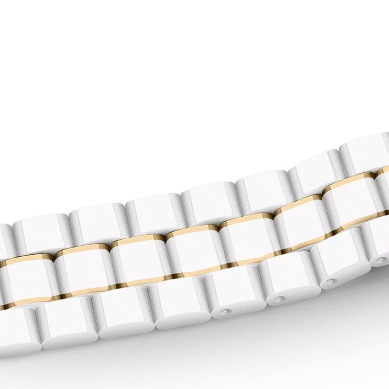 Huawei Watch GT 7 - 41mm Keramikarmband (Weiß/Gold)