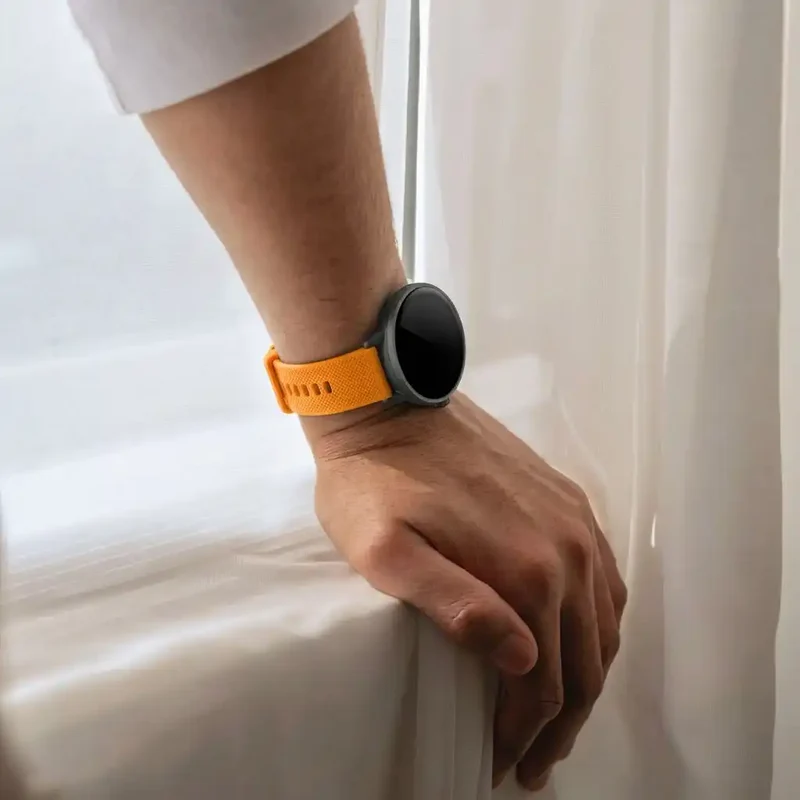 Oppo Watch X3 Premium Silikonarmband (Orange)