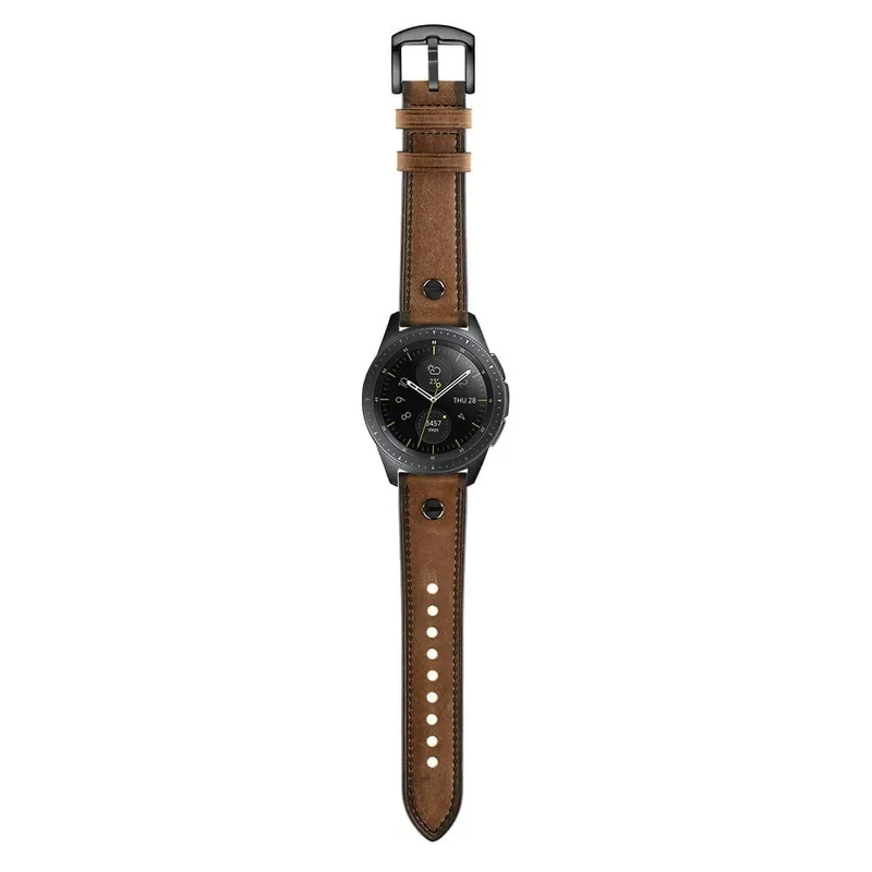 Huawei Watch GT 7 - 46mm Lederarmband mit Schraube (Beige)