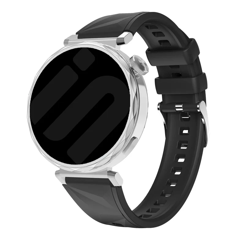 Huawei Watch GT 7 - 41mm Premium Silikonarmband (Schwarz)