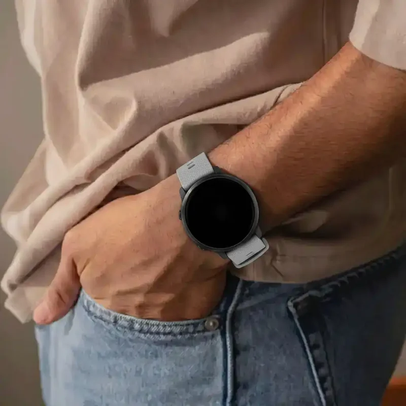 Oppo Watch X3 Premium Silikonarmband (Grau)