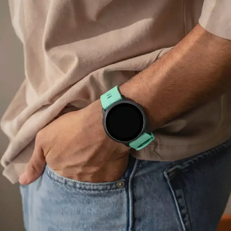 Huawei Watch GT 7 Pro Premium Silikonarmband (Aqua)