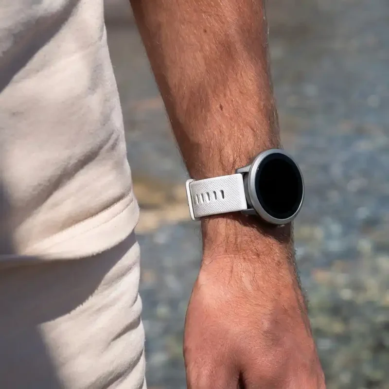 Oppo Watch X3 Premium Silikonarmband (Weiß)
