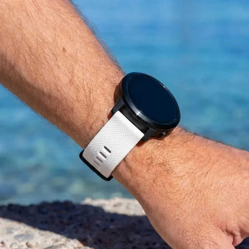 Oppo Watch X3 Premium Silikonarmband (Weiß)
