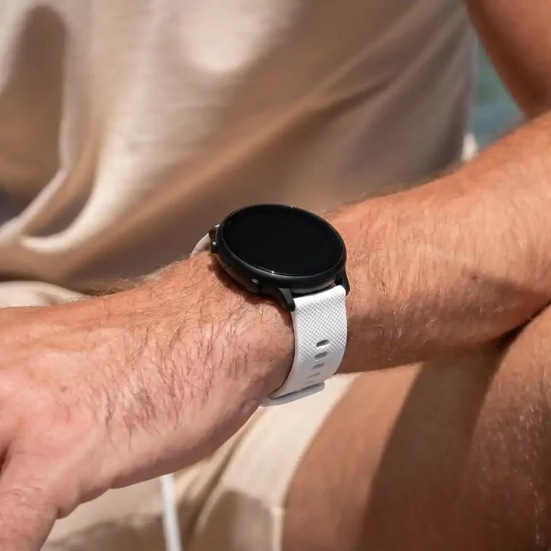 Oppo Watch X3 Premium Silikonarmband (Weiß)