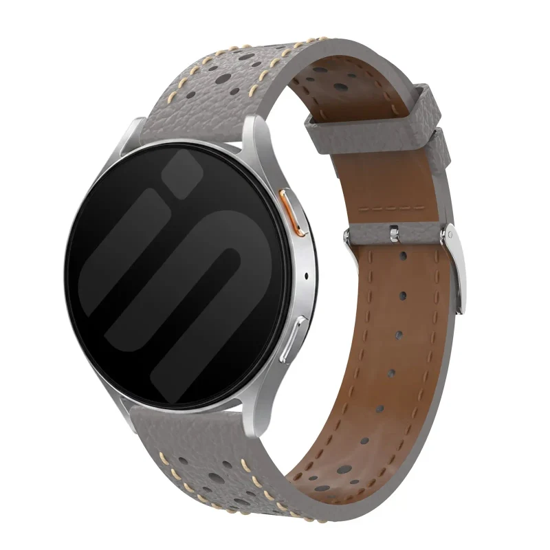 Amazfit GTR 3 (Pro) Zephyr Lederarmband (Grau)
