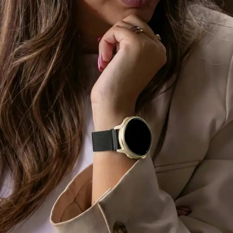 Zenwatch Venice Pro 2 Milanese Armband (Schwarz)