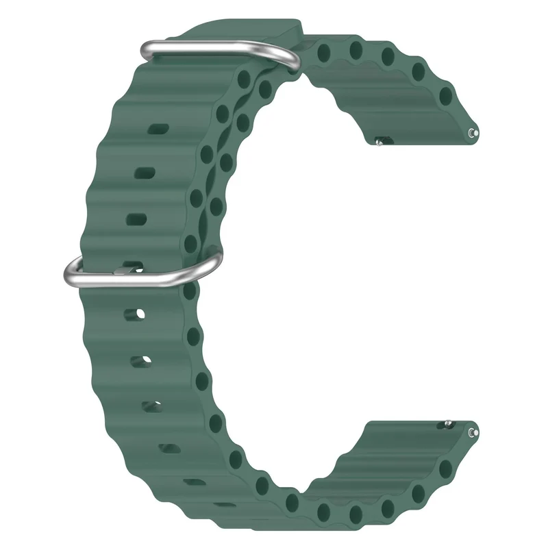 Huawei Watch GT 7 - 46mm Ocean Armband (Dunkelgrün)