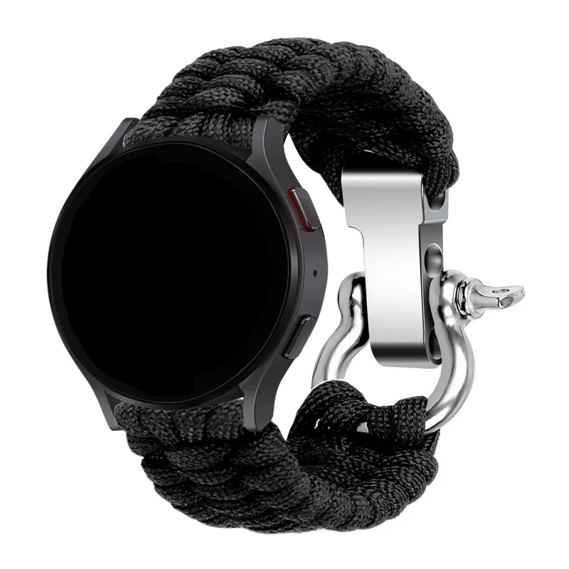 Huawei Watch GT 7 Pro Nylon Seilarmband (Schwarz)