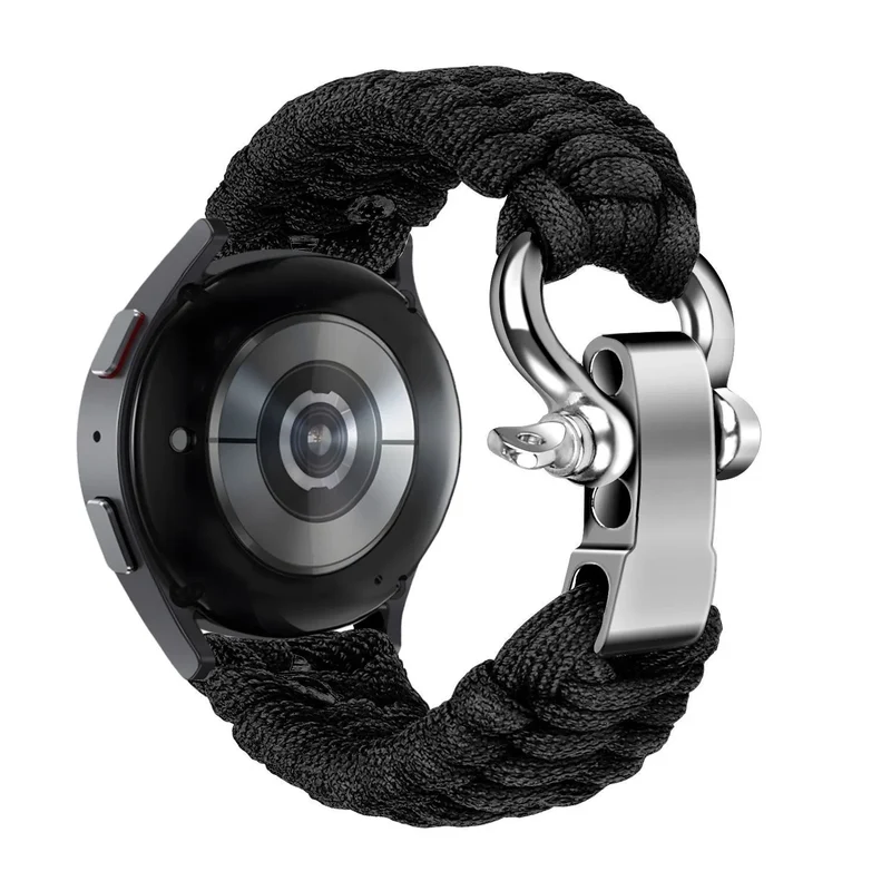 Huawei Watch GT 7 Pro Nylon Seilarmband (Schwarz)