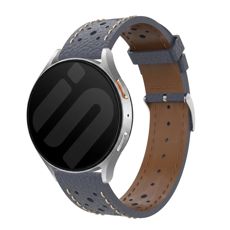 Samsung Gear S3 Zephyr Lederarmband (Blau)