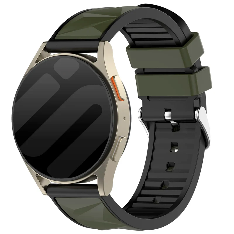 Withings Steel HR - 40mm Diamond Sportarmband (Armeegrün/Schwarz)