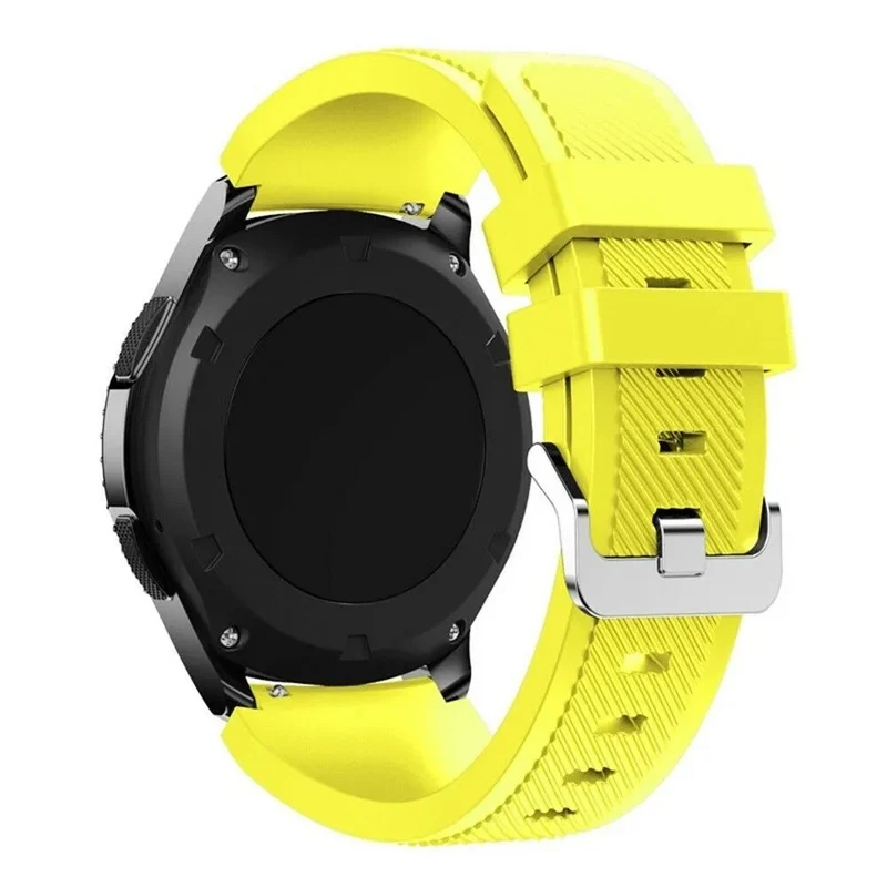Huawei Watch GT 7 - 46mm Twill Silikonarmband (Gelb)