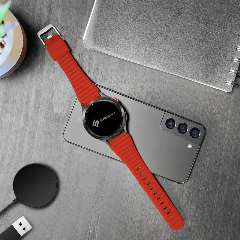 Huawei Watch GT 7 Pro Twill Silikonarmband (Rot)