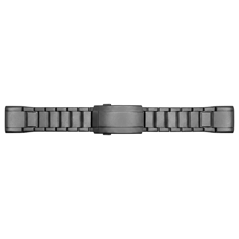 Garmin Forerunner 965 Verstellbares Titanarmband (Schwarz)