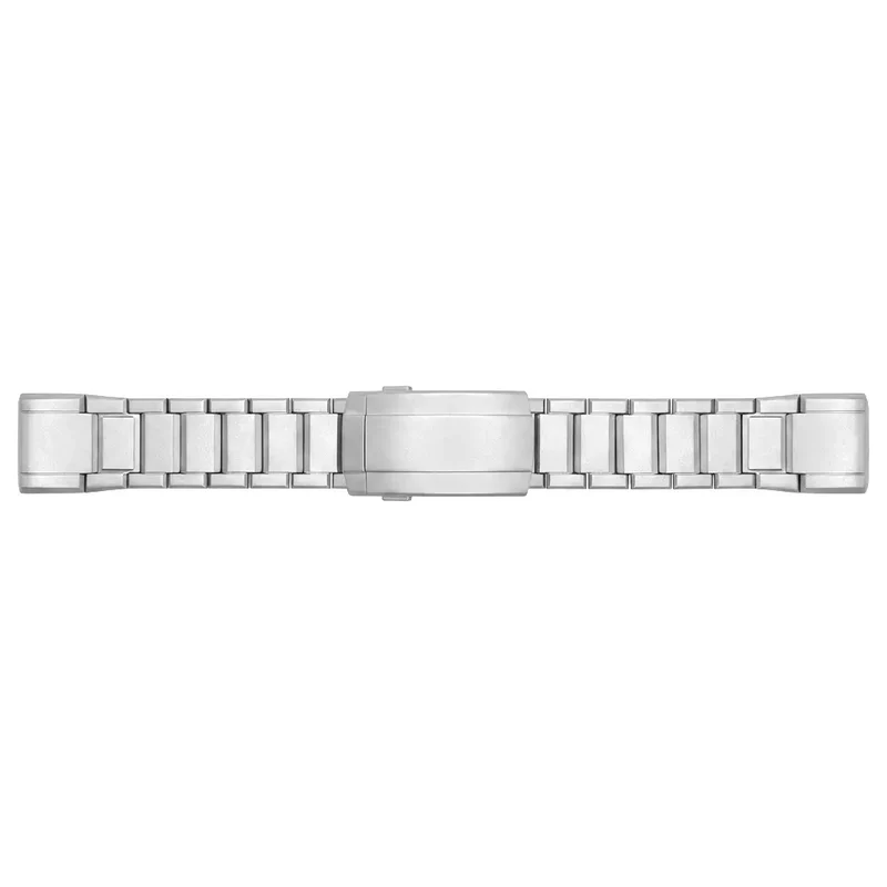 Garmin Forerunner 965 Verstellbares Titanarmband (Silber)