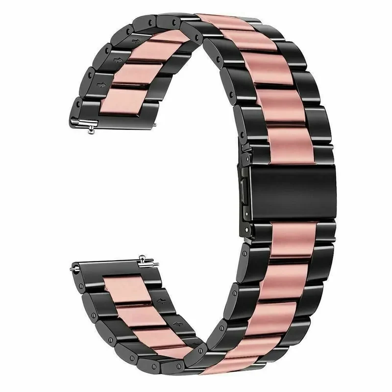 Huawei Watch GT 7 - 41mm Stahlarmband (Schwarz/Rosa)