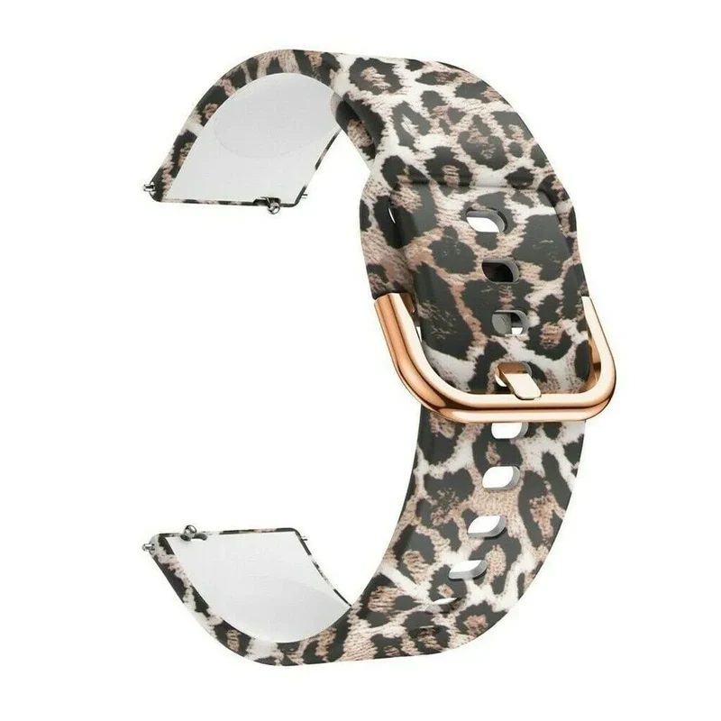 Huawei Watch GT 7 - 41mm Silikonarmband mit Print (Lucky Leopard)