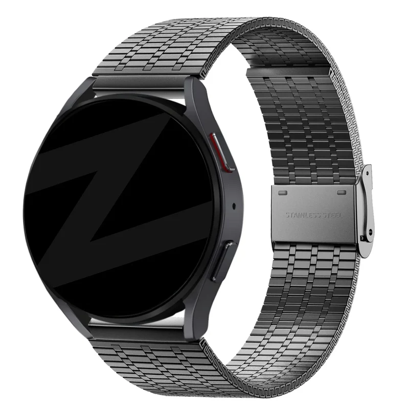 Bandz Huawei Watch GT 7 Pro Verstellbares Stahlarmband (Schwarz)